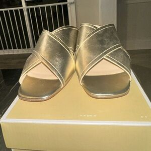 Gold Sandals